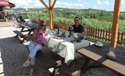 It is quite possible to be the only guests at the Vino Dessera winery, having Dogan the owner to yourselves