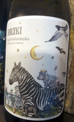 Bolyki winery labels that surprise but are slightly disturbing we think!