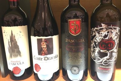 Dracula wine is a marketing masterstroke, many wineries produce bottles specifically for duty free