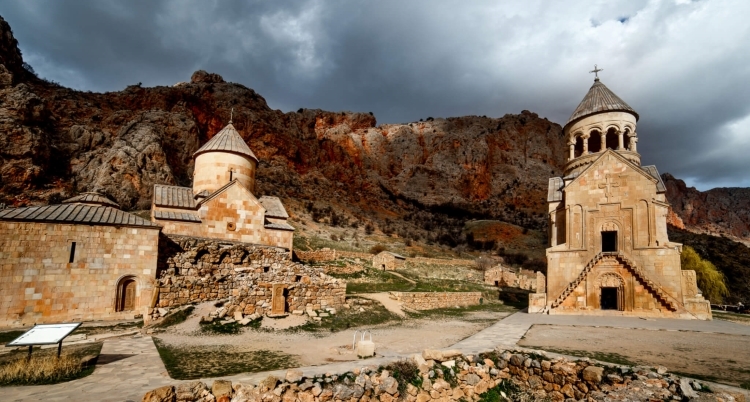 The lovely, spiritual Noravank Monastery on our Armenia wine tours