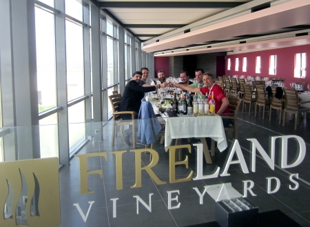 A great tasting of Azerbaijan wine at Fireland Vineyards