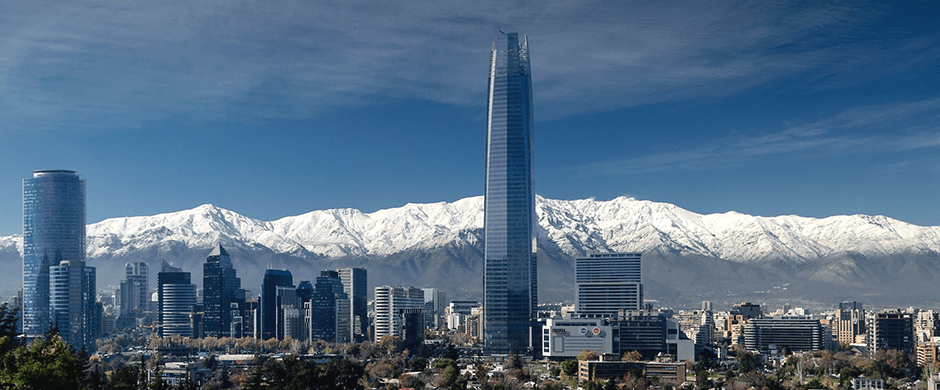 The Andes form a spectacular backdrop for a Santiago wine tour