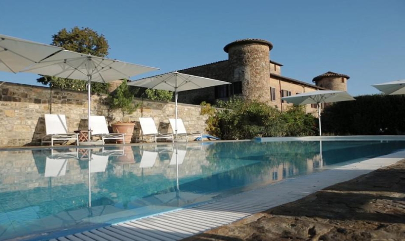 Castello di Gabbiano luxury hotel and a winery in a castle, what more could you need?