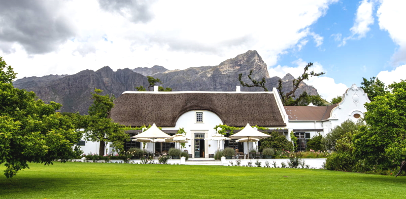 Classic Cape architecture at the historic Anthonij Rupert winery