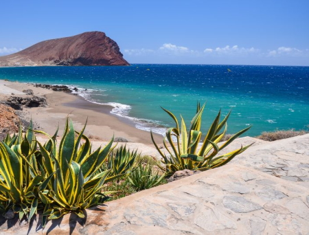 Isolated beaches in Tenerife