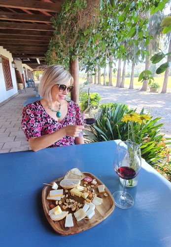 Tasting at Laura Hartwig winery
