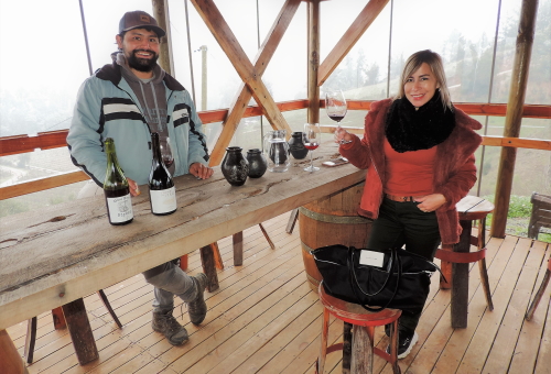 Tasting on wine tours with winery owners in Itata