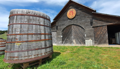 The picturesque Coteaux de Trumao winery near Osorno