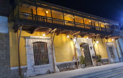 Historic buildings around the Moquegua main square