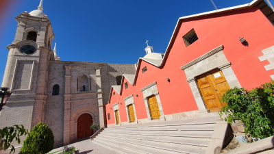 The historic center of Moquegua