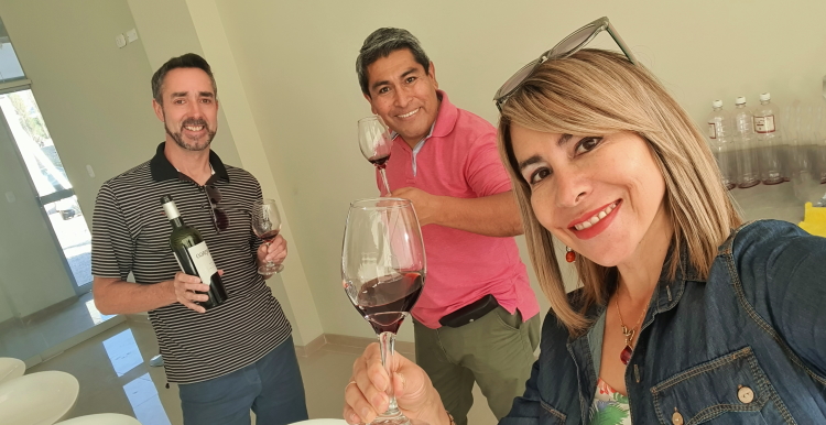 Trying even more of Javier´s Charzago line of wines